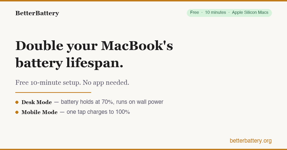 BetterBattery.org preview